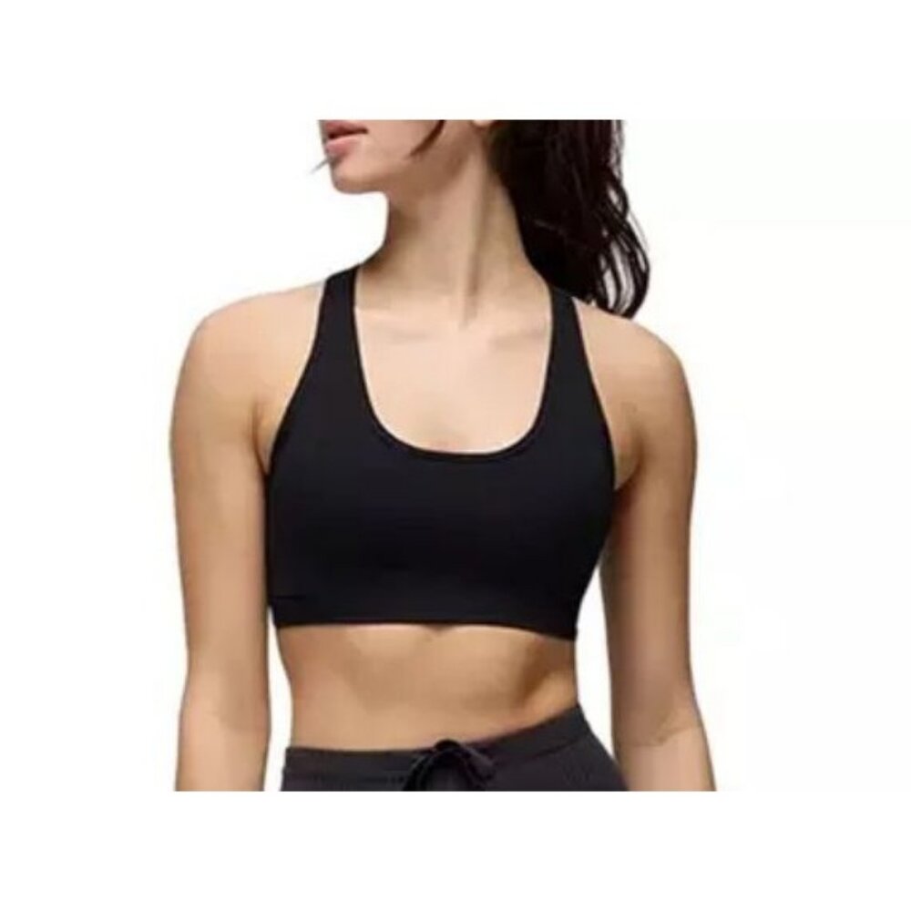 Prana Luxara Salutations Bra Women's Size XL in Black New With Tags!